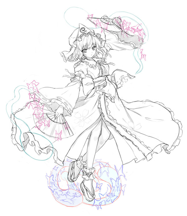 Touhou Project - Saigyouzi Yuyuko - 1/8 (Ques Q) photo 4