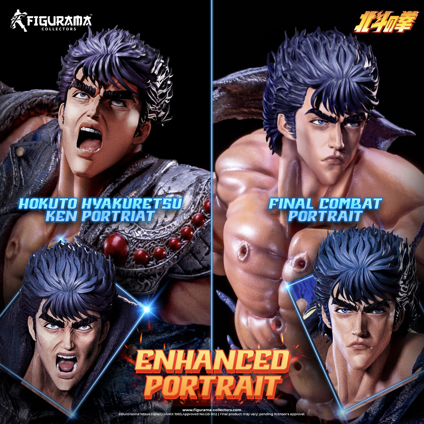 Hokuto no Ken - Kenshirou - Raoh (Figurama Collectors) photo 7
