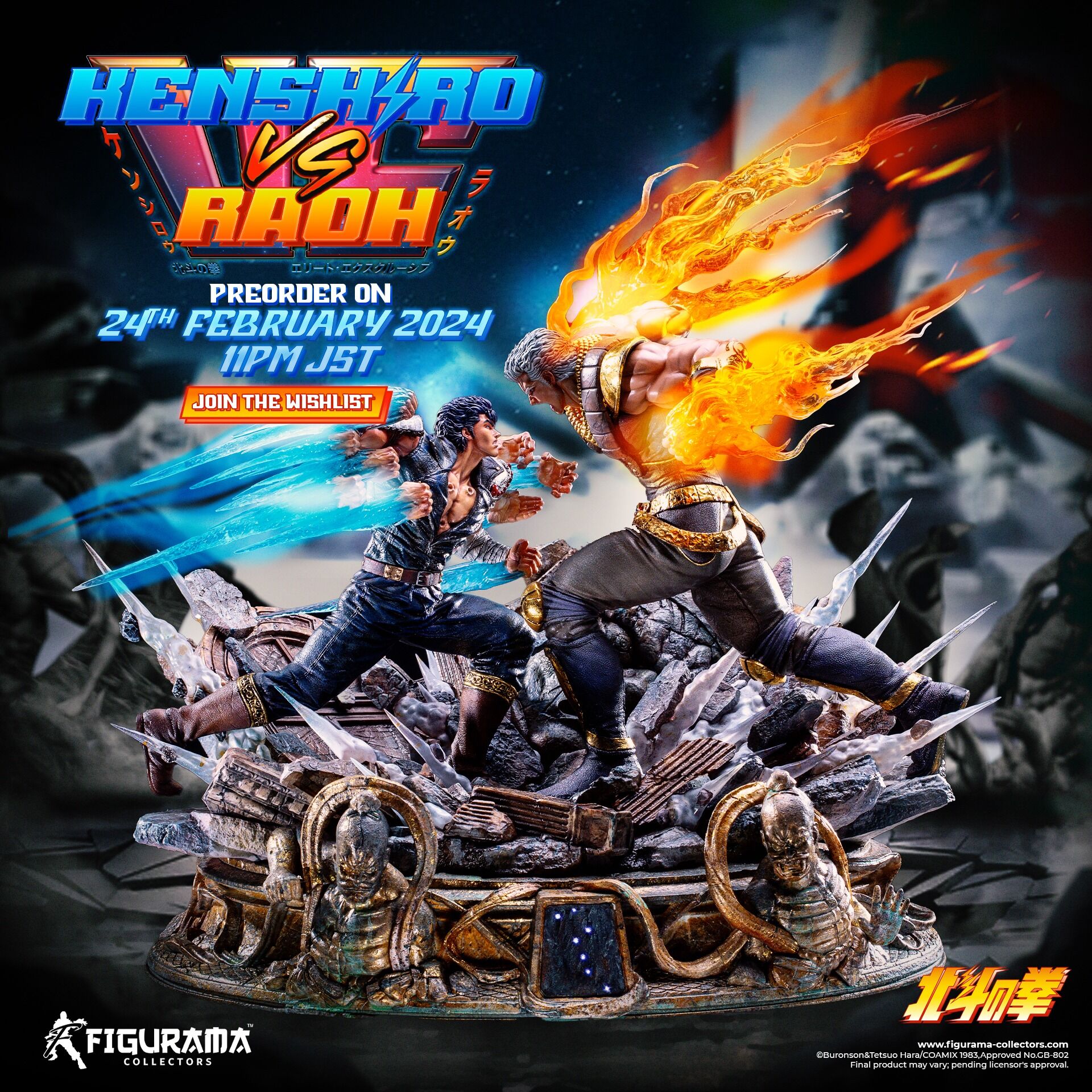 Hokuto no Ken - Kenshirou - Raoh (Figurama Collectors) photo 8