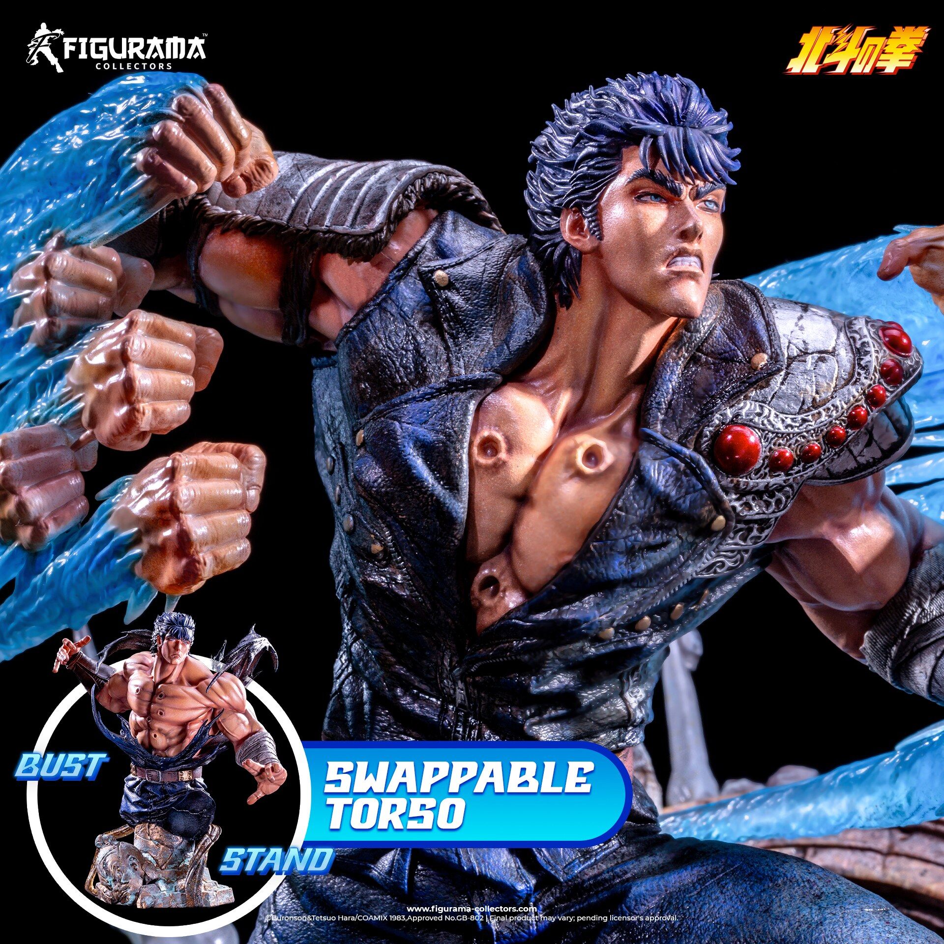 Hokuto no Ken - Kenshirou - Raoh (Figurama Collectors) photo 11