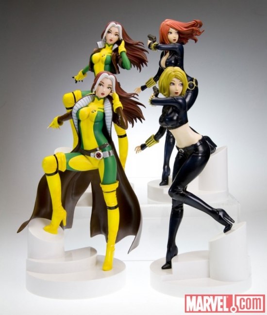 X-Men - Rogue - Bishoujo Statue - Marvel x Bishoujo - 1/8 (Kotobukiya) photo 6