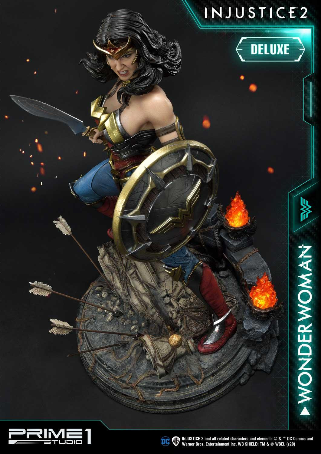 Injustice 2 - Wonder Woman - Premium Masterline  (PMDCIJ-06DX) - 1/4 - Deluxe Version (Prime 1 Studio) photo 2