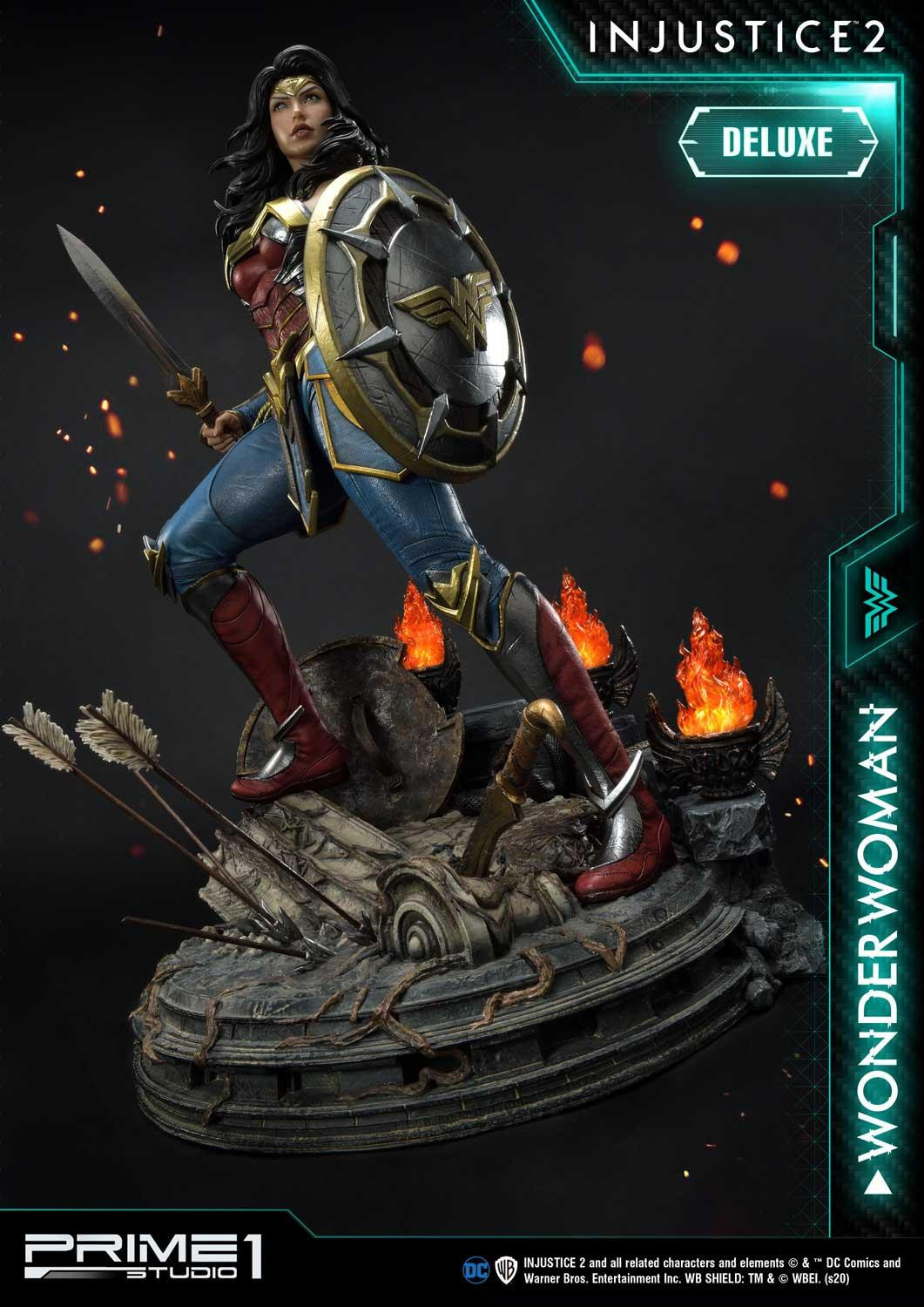 Injustice 2 - Wonder Woman - Premium Masterline  (PMDCIJ-06DX) - 1/4 - Deluxe Version (Prime 1 Studio) photo 4
