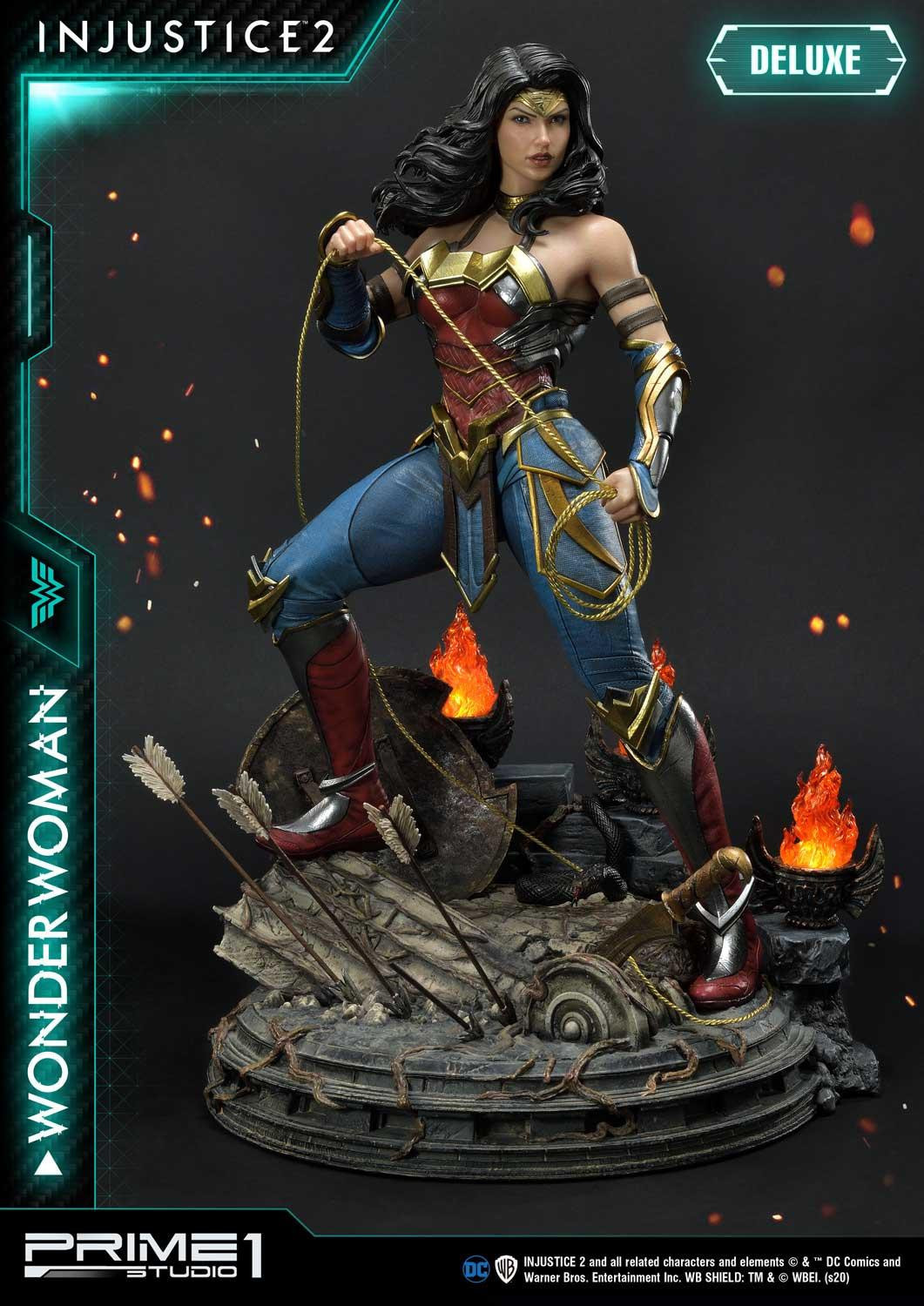 Injustice 2 - Wonder Woman - Premium Masterline  (PMDCIJ-06DX) - 1/4 - Deluxe Version (Prime 1 Studio) photo 6