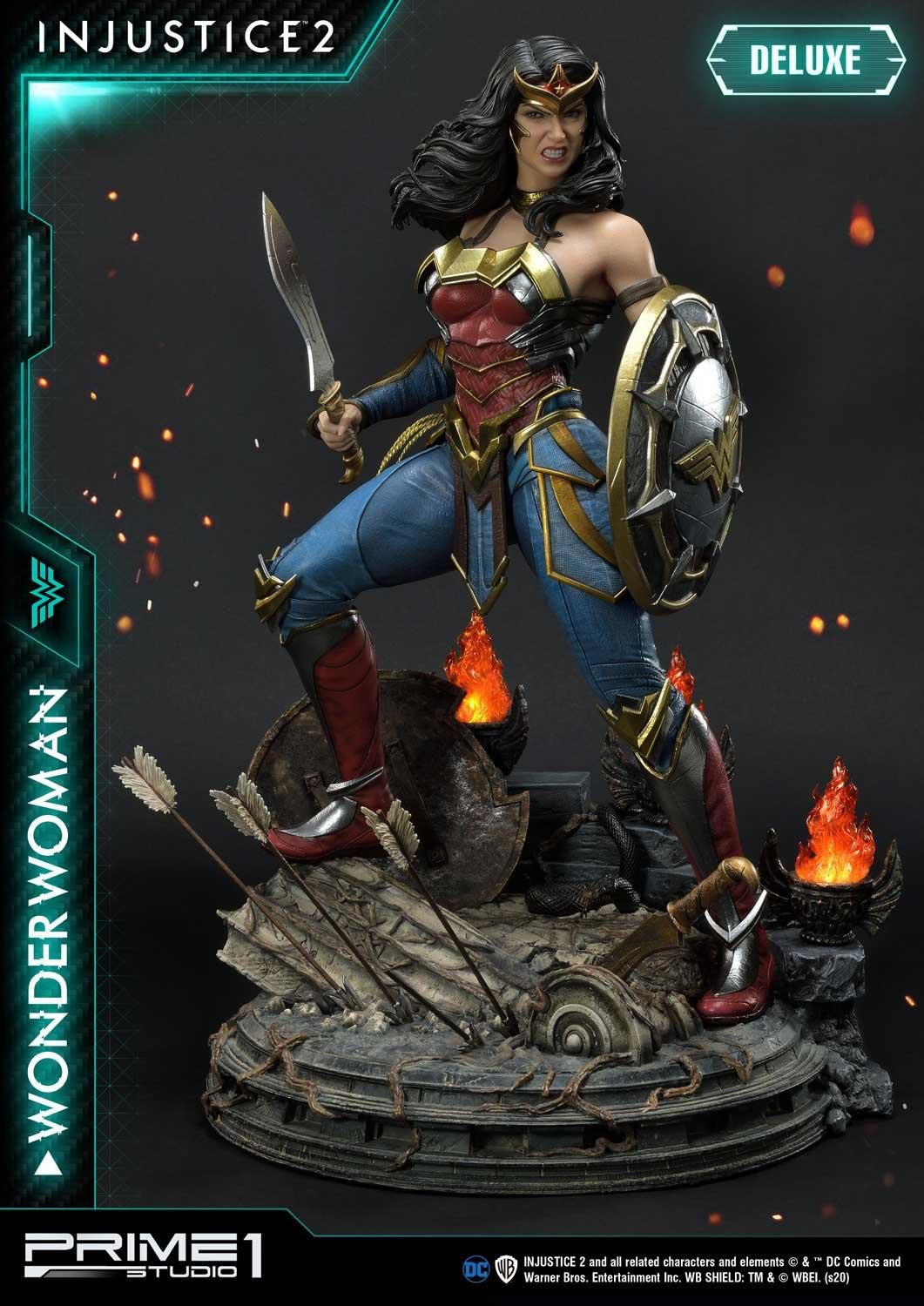 Injustice 2 - Wonder Woman - Premium Masterline  (PMDCIJ-06DX) - 1/4 - Deluxe Version (Prime 1 Studio) photo 8