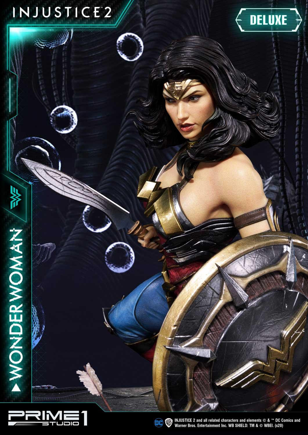 Injustice 2 - Wonder Woman - Premium Masterline  (PMDCIJ-06DX) - 1/4 - Deluxe Version (Prime 1 Studio) photo 11