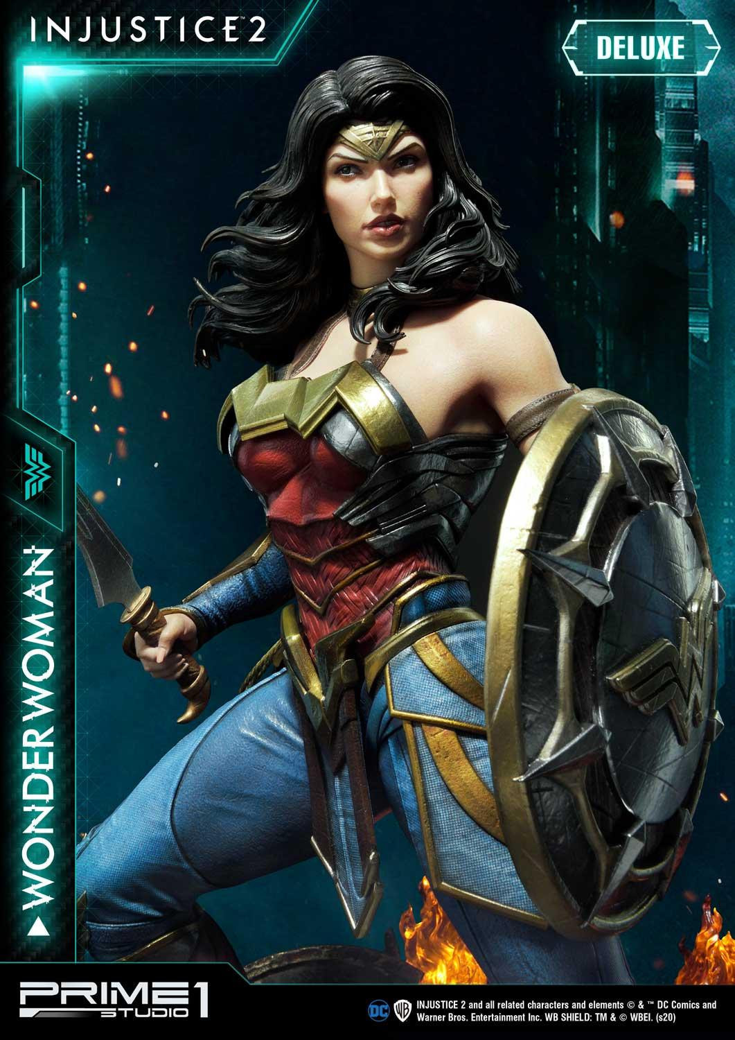Injustice 2 - Wonder Woman - Premium Masterline  (PMDCIJ-06DX) - 1/4 - Deluxe Version (Prime 1 Studio) photo 12