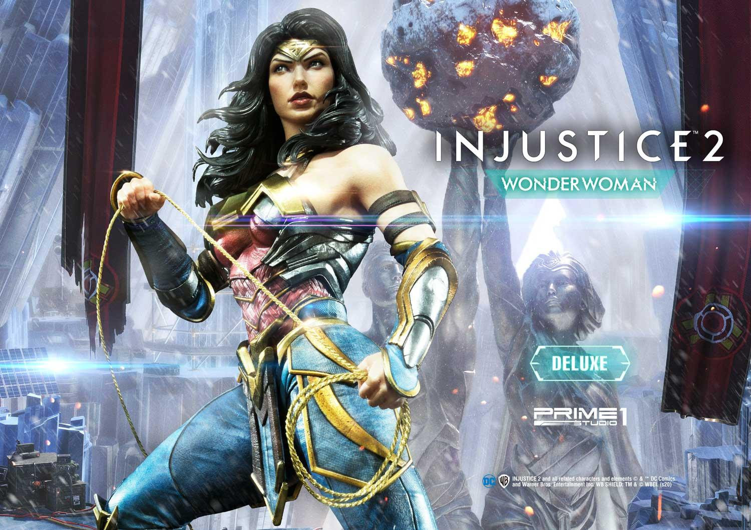 Injustice 2 - Wonder Woman - Premium Masterline  (PMDCIJ-06DX) - 1/4 - Deluxe Version (Prime 1 Studio) photo 13