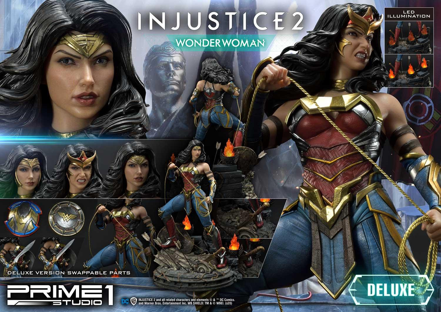 Injustice 2 - Wonder Woman - Premium Masterline  (PMDCIJ-06DX) - 1/4 - Deluxe Version (Prime 1 Studio) photo 14