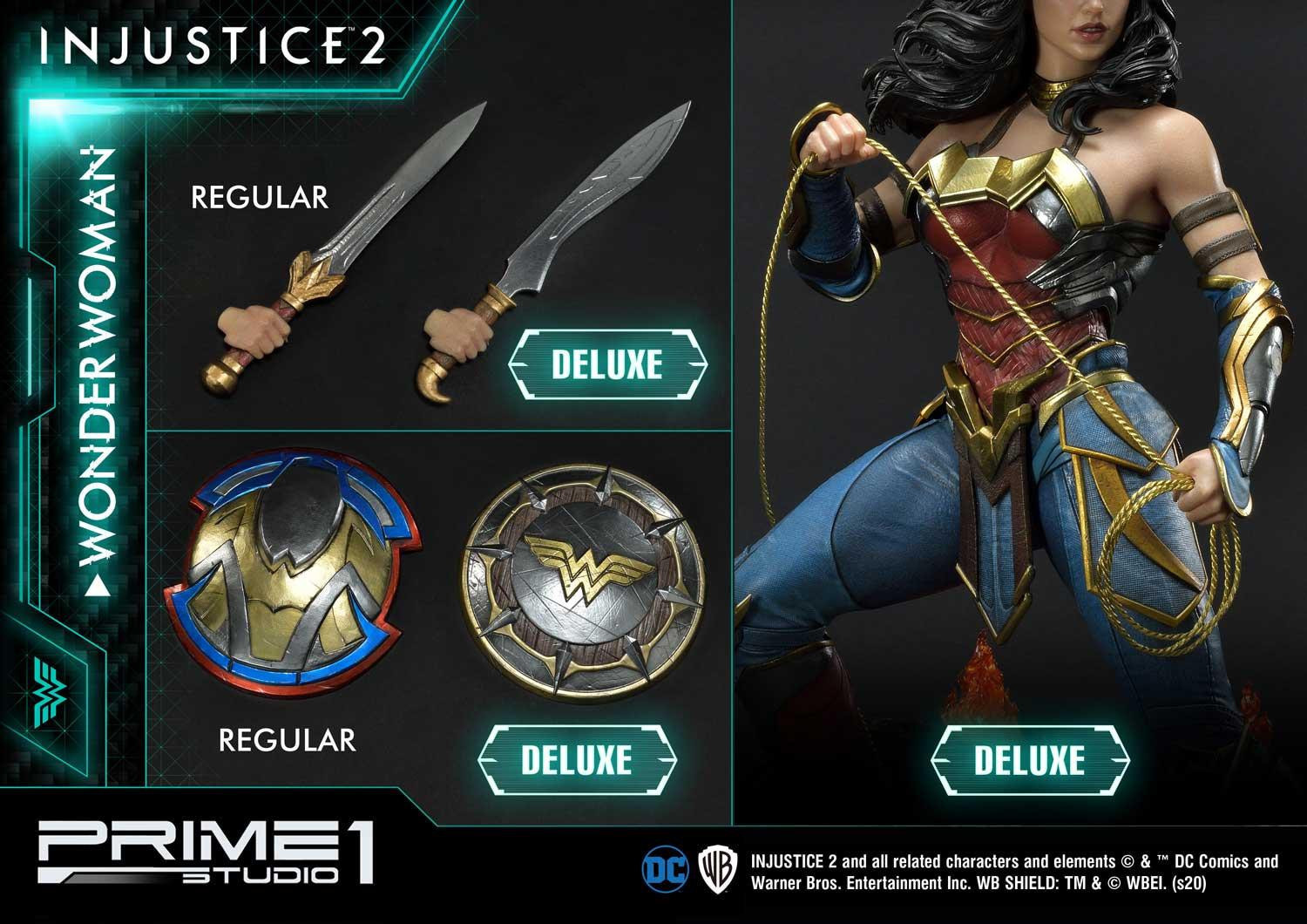 Injustice 2 - Wonder Woman - Premium Masterline  (PMDCIJ-06DX) - 1/4 - Deluxe Version (Prime 1 Studio) photo 18