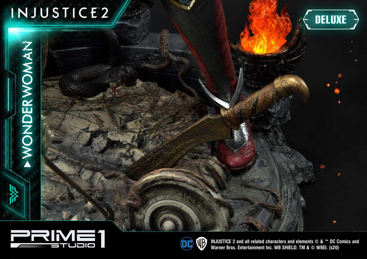 Injustice 2 - Wonder Woman - Premium Masterline  (PMDCIJ-06DX) - 1/4 - Deluxe Version (Prime 1 Studio) photo 27