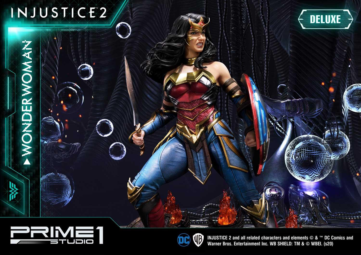Injustice 2 - Wonder Woman - Premium Masterline  (PMDCIJ-06DX) - 1/4 - Deluxe Version (Prime 1 Studio) photo 38