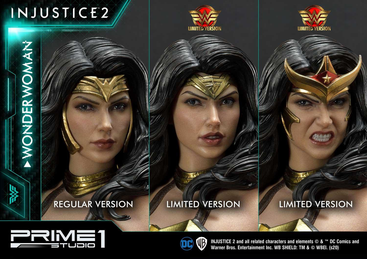 Injustice 2 - Wonder Woman - Premium Masterline  (PMDCIJ-06LM) - 1/4 - Limited Version (Prime 1 Studio)