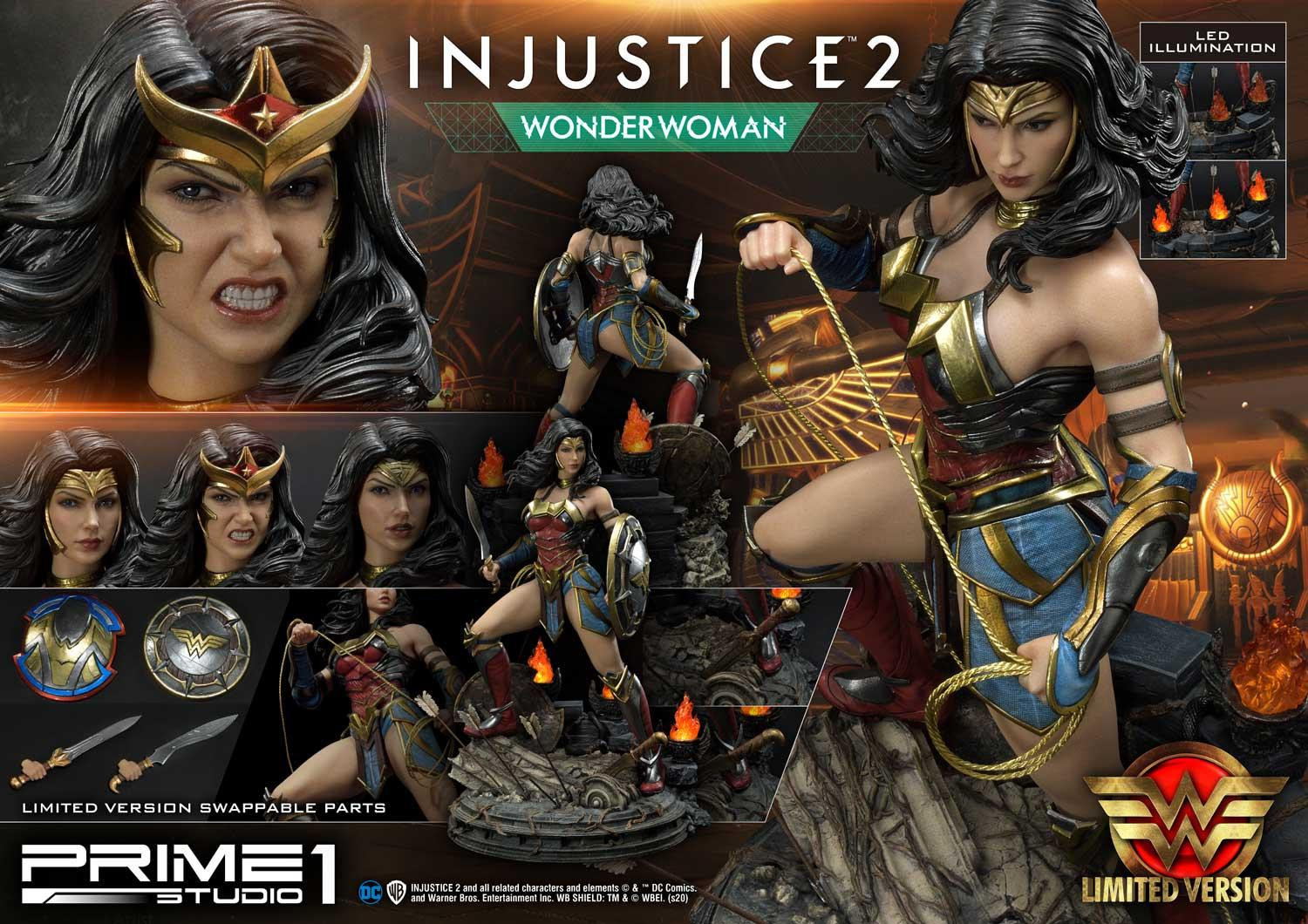 Injustice 2 - Wonder Woman - Premium Masterline  (PMDCIJ-06LM) - 1/4 - Limited Version (Prime 1 Studio) photo 3