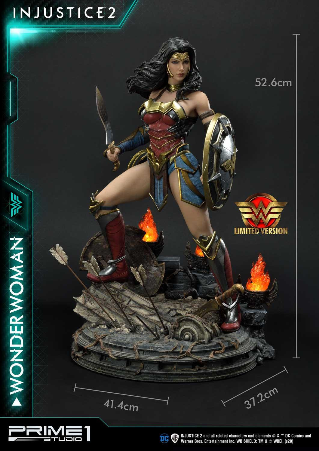 Injustice 2 - Wonder Woman - Premium Masterline  (PMDCIJ-06LM) - 1/4 - Limited Version (Prime 1 Studio) photo 4