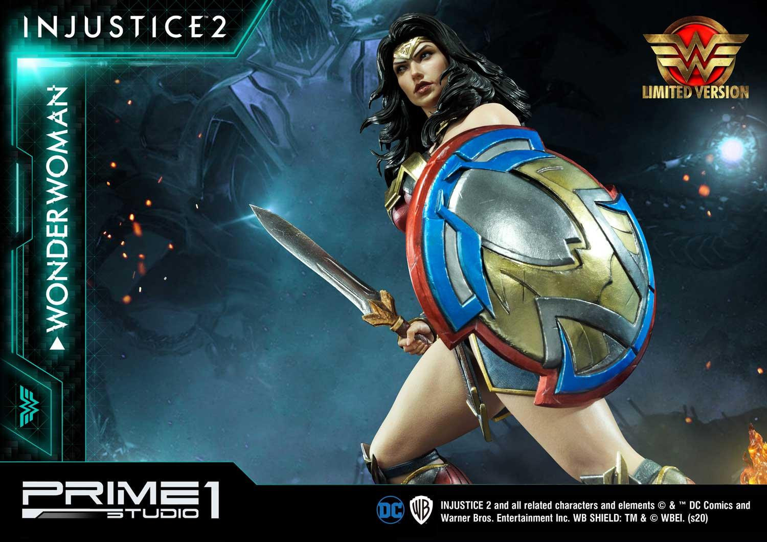 Injustice 2 - Wonder Woman - Premium Masterline  (PMDCIJ-06LM) - 1/4 - Limited Version (Prime 1 Studio) photo 5