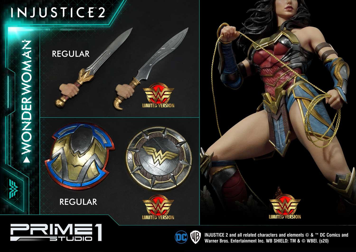 Injustice 2 - Wonder Woman - Premium Masterline  (PMDCIJ-06LM) - 1/4 - Limited Version (Prime 1 Studio) photo 6