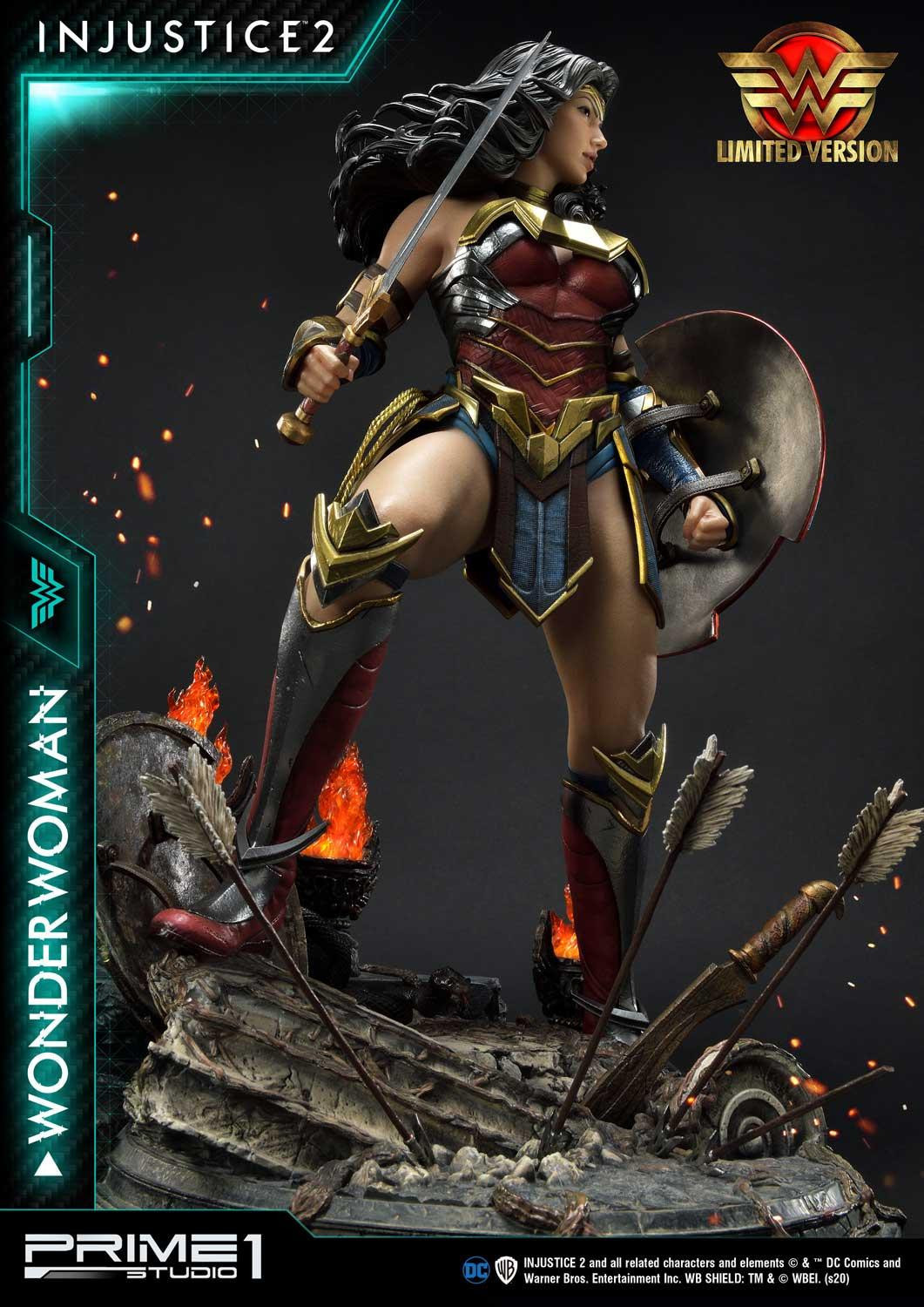Injustice 2 - Wonder Woman - Premium Masterline  (PMDCIJ-06LM) - 1/4 - Limited Version (Prime 1 Studio) photo 9