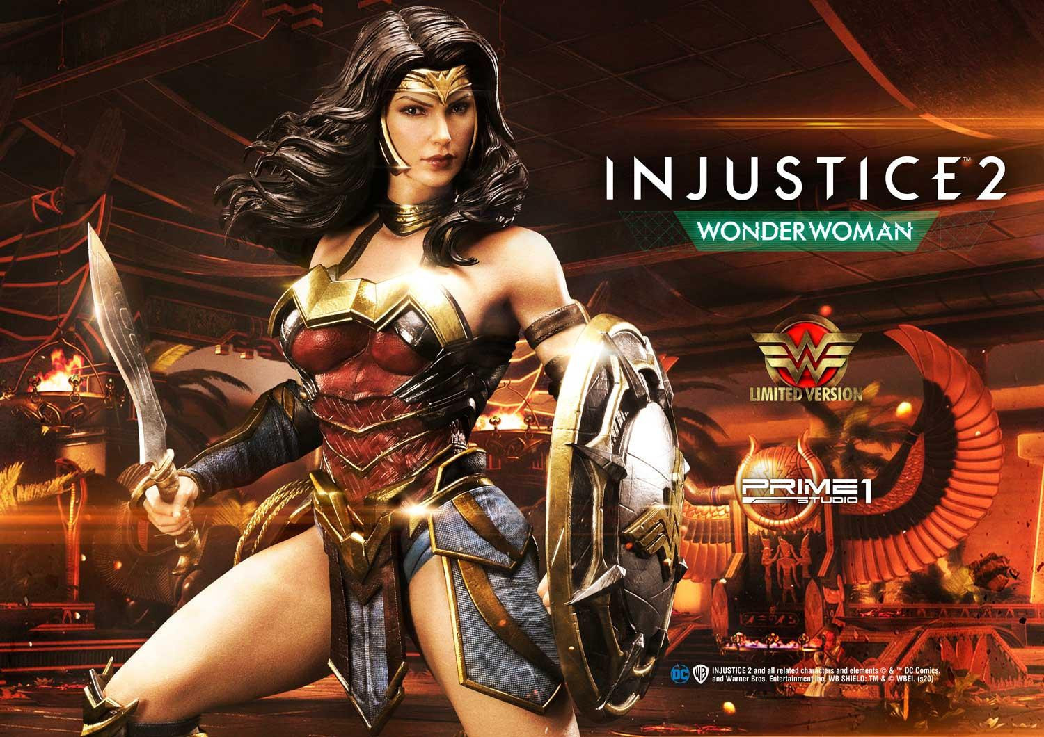 Injustice 2 - Wonder Woman - Premium Masterline  (PMDCIJ-06LM) - 1/4 - Limited Version (Prime 1 Studio) photo 14