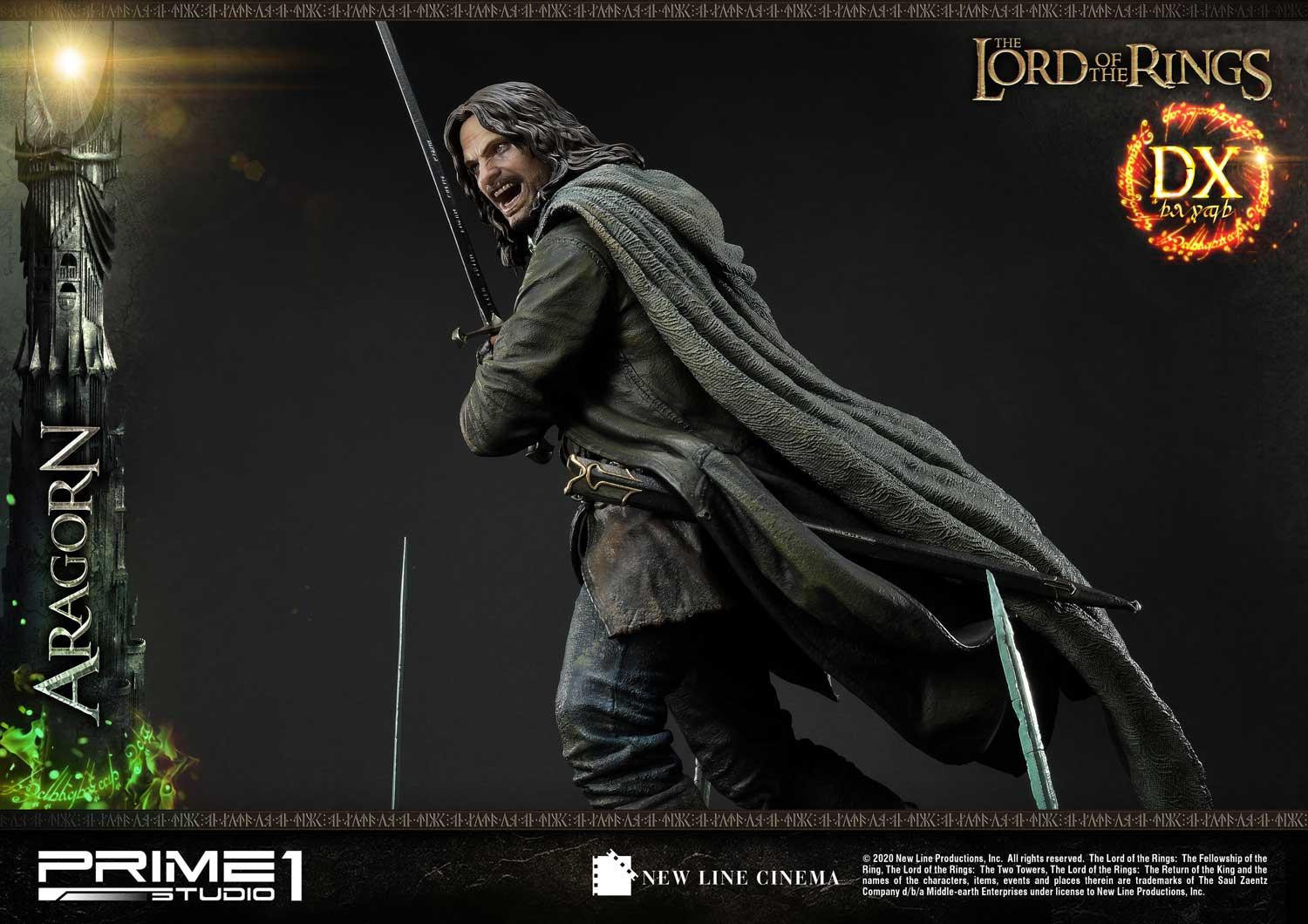 The Lord of the Rings: The Return of the King - Aragorn II Elessar - Premium Masterline  (PMLOTR-03DX) - 1/4 - DX version (Prime 1 Studio) photo 2