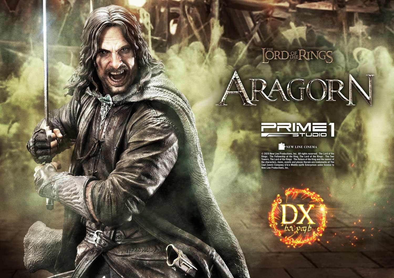 The Lord of the Rings: The Return of the King - Aragorn II Elessar - Premium Masterline  (PMLOTR-03DX) - 1/4 - DX version (Prime 1 Studio) photo 3