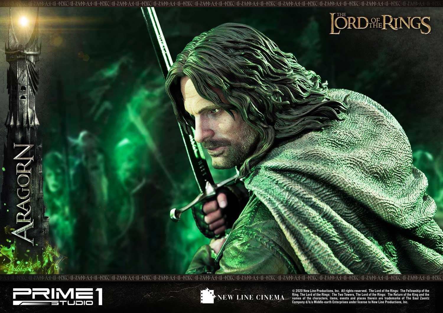 The Lord of the Rings: The Return of the King - Aragorn II Elessar - Premium Masterline  (PMLOTR-03DX) - 1/4 - DX version (Prime 1 Studio) photo 4