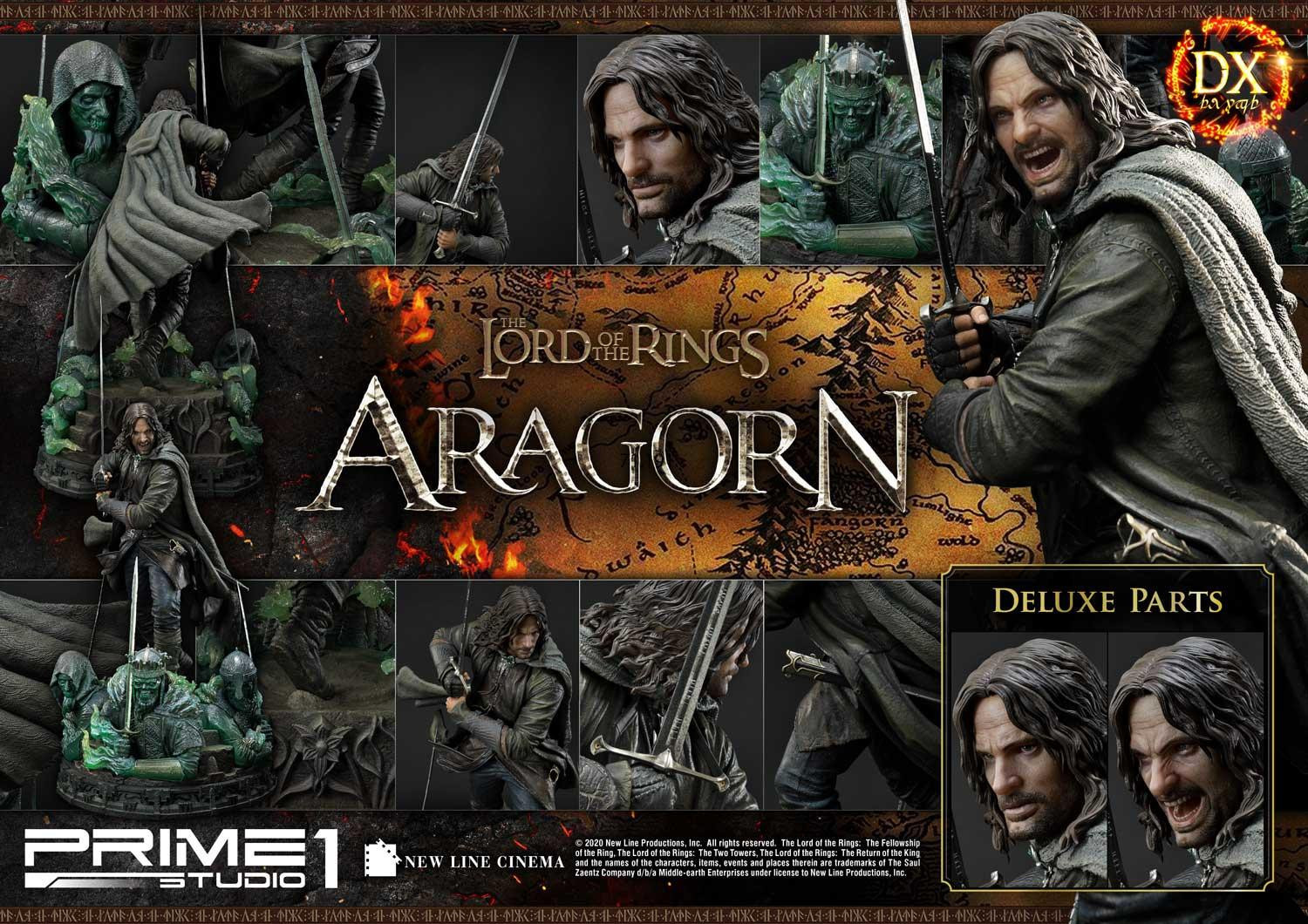 The Lord of the Rings: The Return of the King - Aragorn II Elessar - Premium Masterline  (PMLOTR-03DX) - 1/4 - DX version (Prime 1 Studio) photo 5