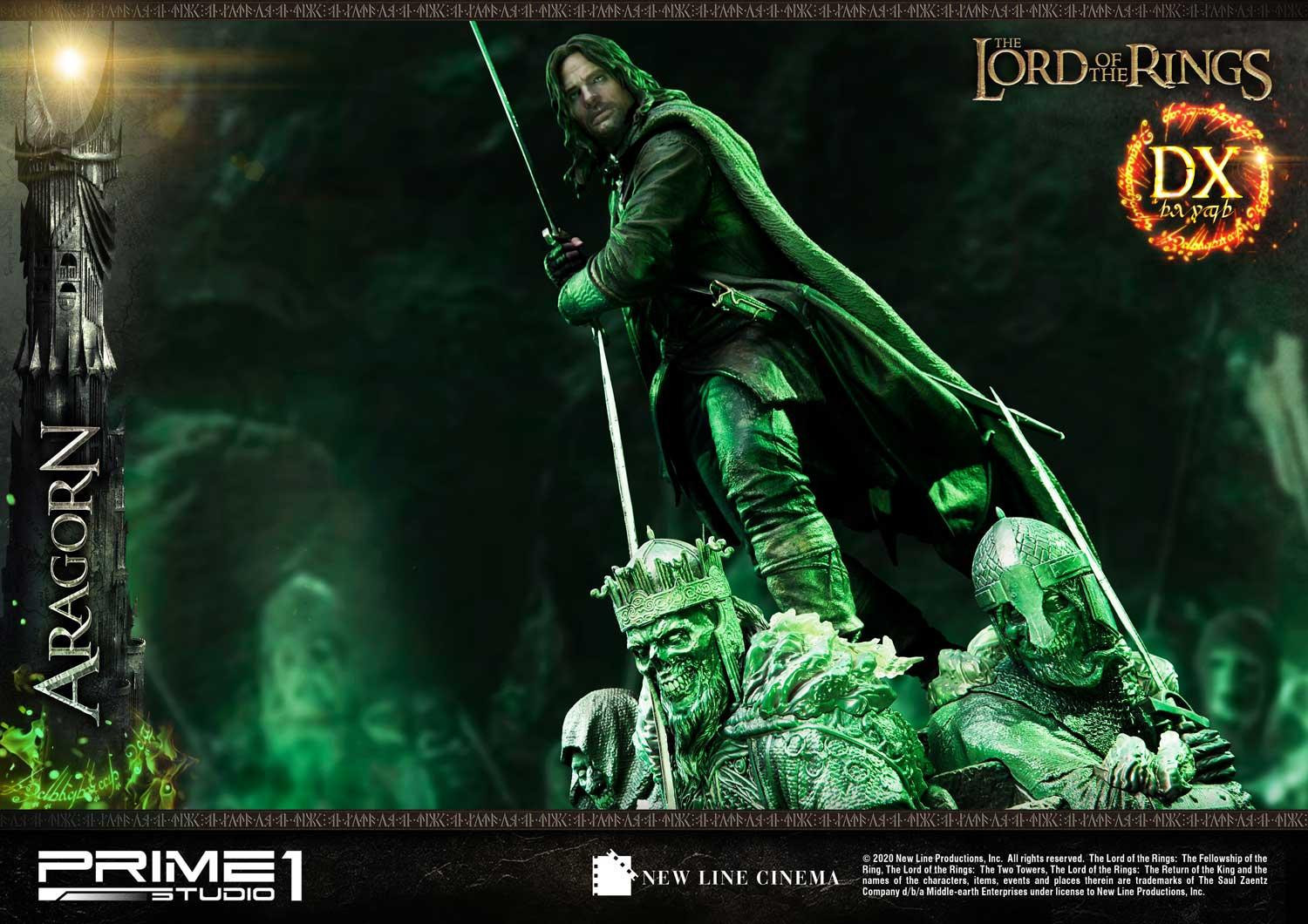 The Lord of the Rings: The Return of the King - Aragorn II Elessar - Premium Masterline  (PMLOTR-03DX) - 1/4 - DX version (Prime 1 Studio) photo 29