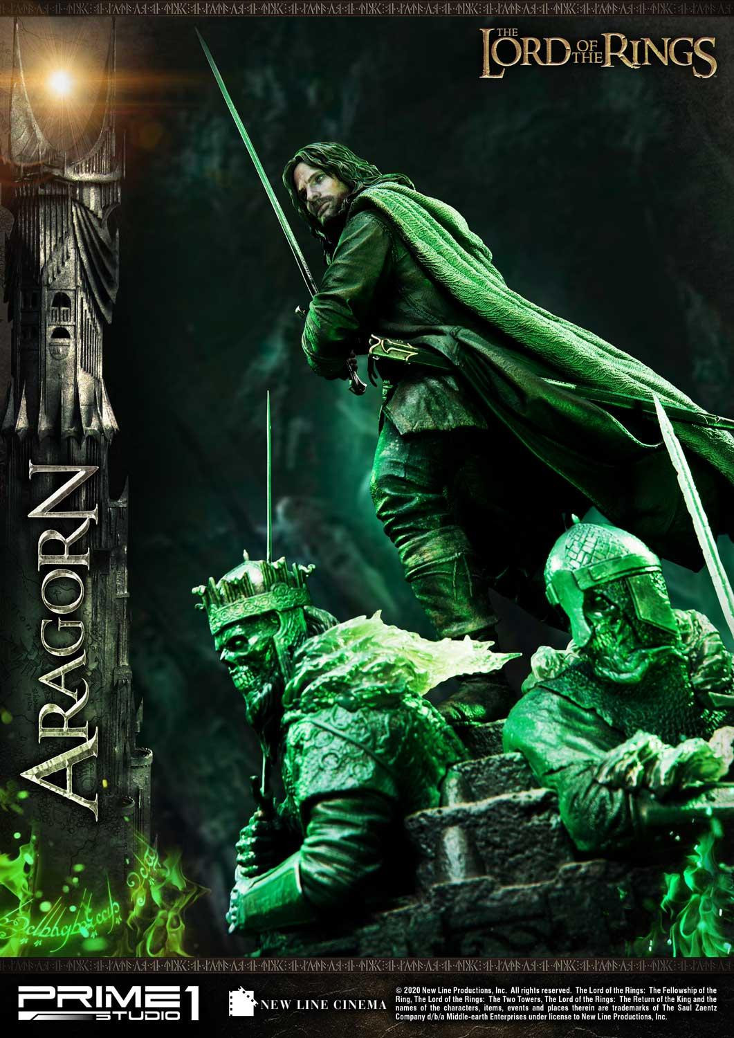 The Lord of the Rings: The Return of the King - Aragorn II Elessar - Premium Masterline  (PMLOTR-03DX) - 1/4 - DX version (Prime 1 Studio) photo 49
