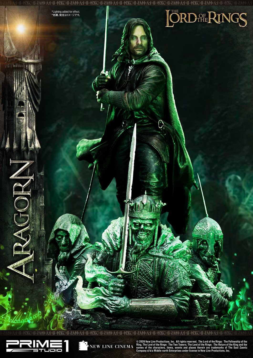 The Lord of the Rings: The Return of the King - Aragorn II Elessar - Premium Masterline  (PMLOTR-03DX) - 1/4 - DX version (Prime 1 Studio) photo 51