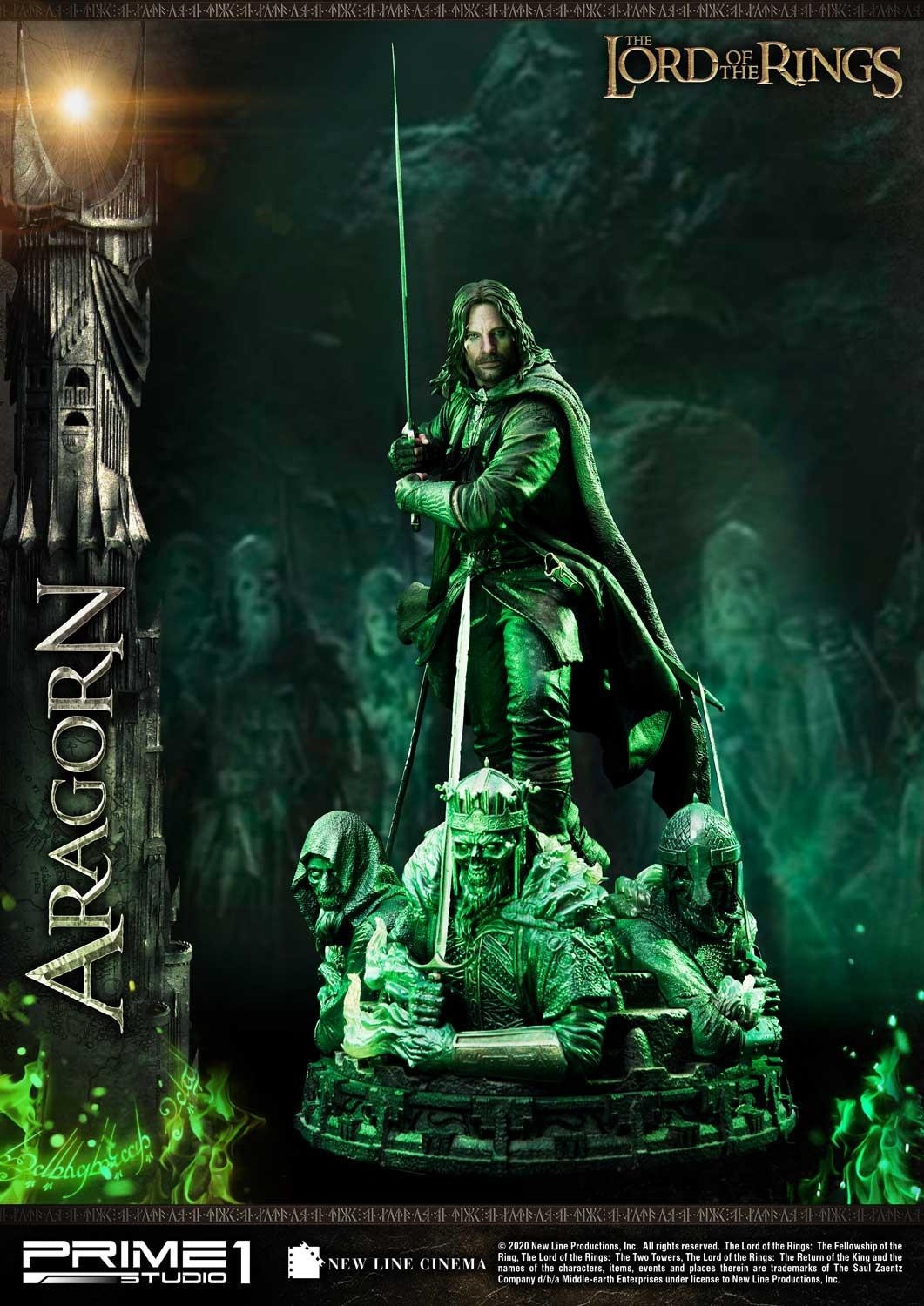 The Lord of the Rings: The Return of the King - Aragorn II Elessar - Premium Masterline  (PMLOTR-03DX) - 1/4 - DX version (Prime 1 Studio) photo 58