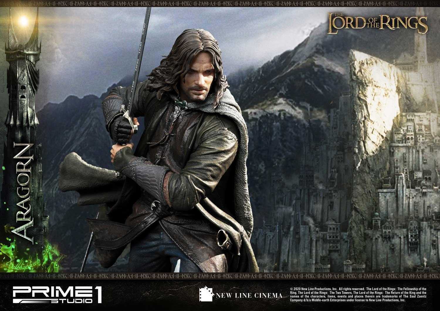 The Lord of the Rings: The Return of the King - Aragorn II Elessar - Premium Masterline  (PMLOTR-03DX) - 1/4 - DX version (Prime 1 Studio) photo 75