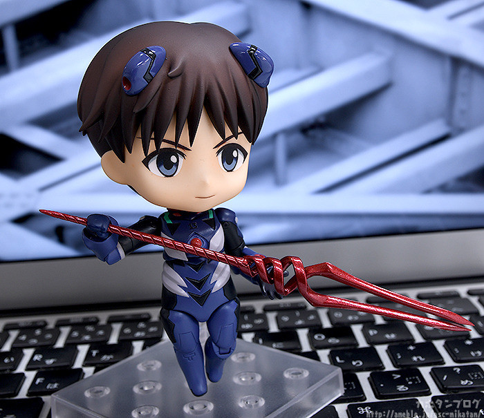 Evangelion Shin Gekijouban - Ikari Shinji - Nendoroid  (#1445) - Plugsuit Ver. (Good Smile Company) photo 8