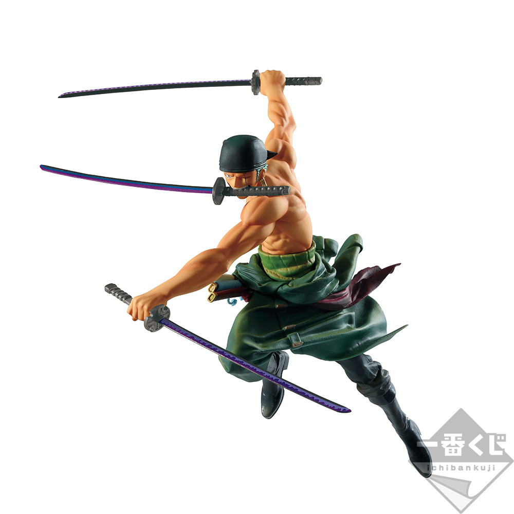 One Piece - Roronoa Zoro - Ichiban Kuji - Ichiban Kuji One Piece -Ha no Yakudou- (B Prize) - Battle (Bandai Spirits) photo 2