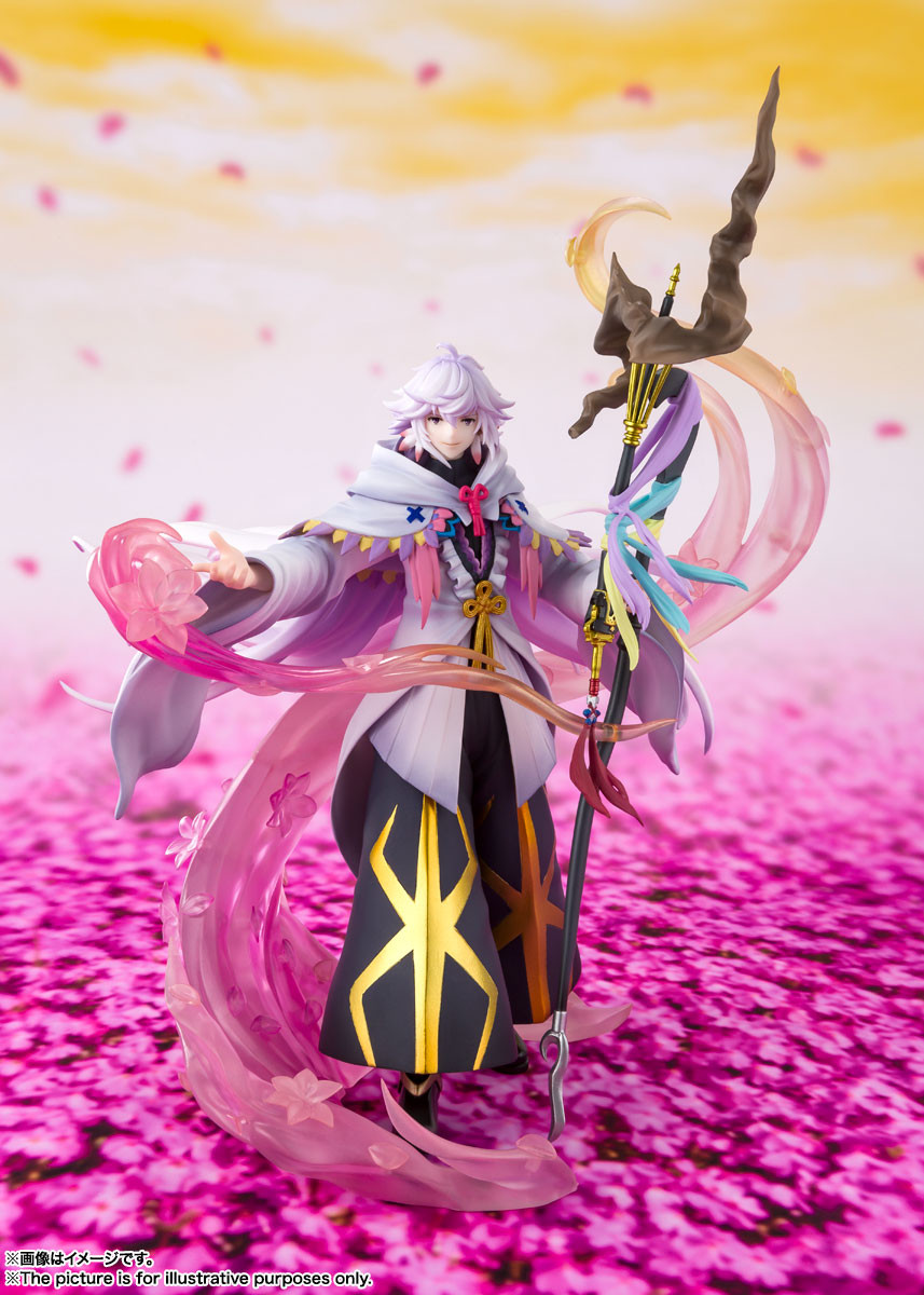 Fate/Grand Order: Zettai Majuu Sensen Babylonia - Merlin - Figuarts ZERO - Flower Magician (Bandai Spirits) photo 9