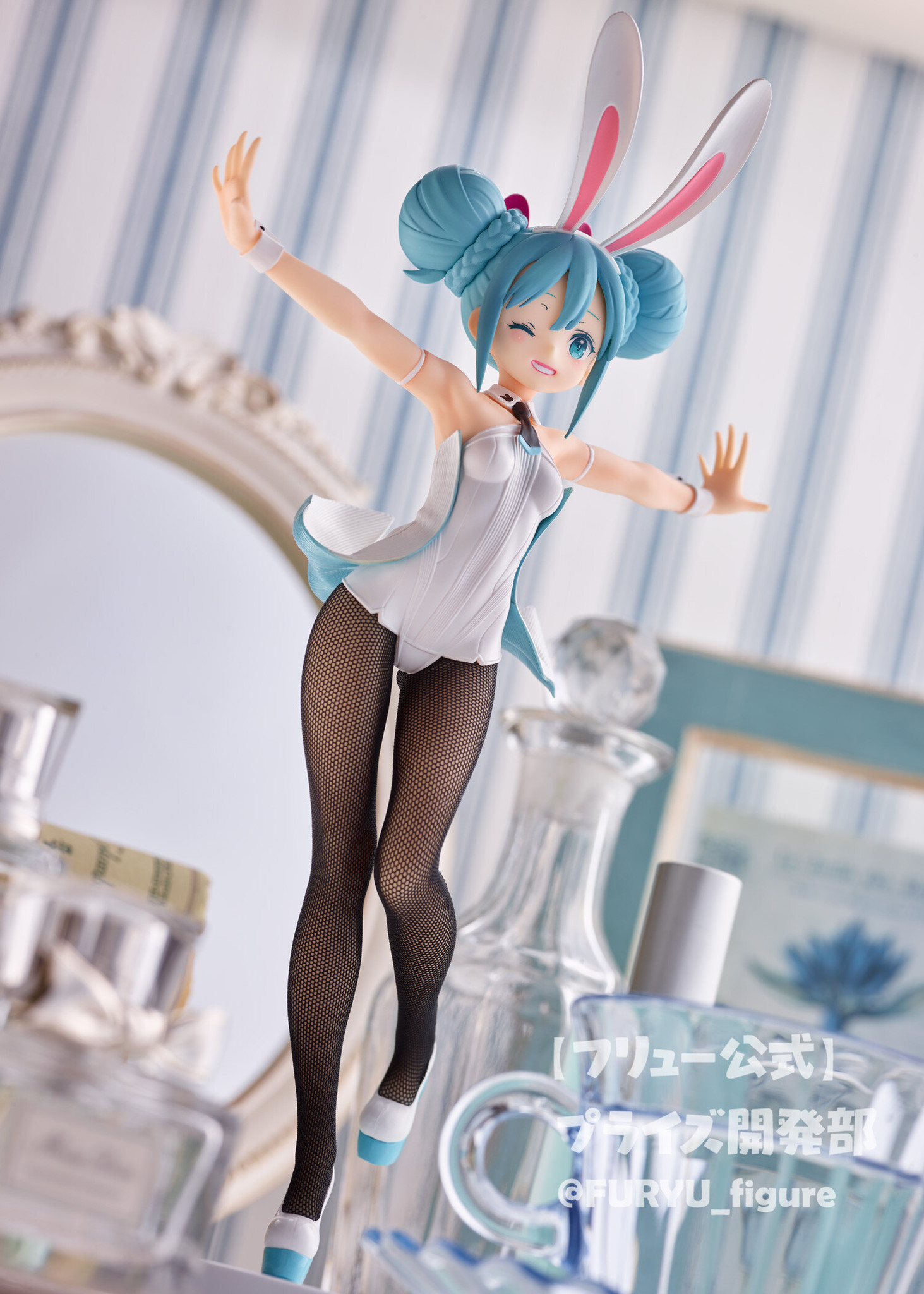 Piapro Characters - Hatsune Miku - BiCute Bunnies - White Ver. (FuRyu) photo 3