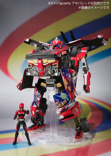 Hikounin Sentai Akibaranger - Itasha Robo - S.H.Figuarts (Bandai) photo 3