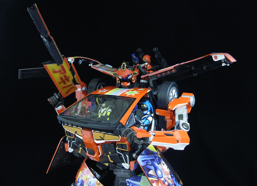 Hikounin Sentai Akibaranger - Itasha Robo - S.H.Figuarts (Bandai) photo 5