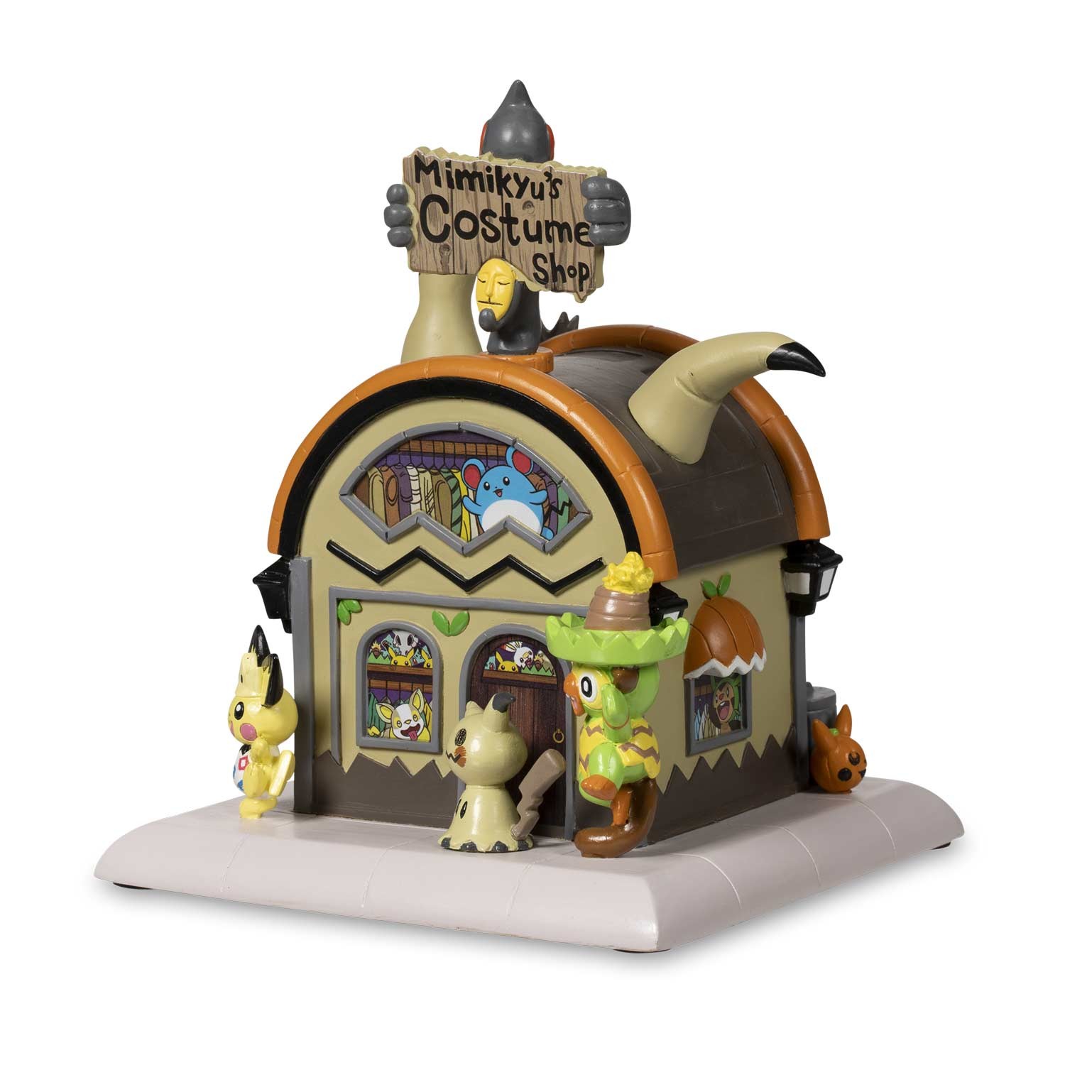 Pocket Monsters - Desumasu - Harimaron - Juppeta - Maril - Mimikkyu - Minomucchi - Pichu - Sarunori - Tsutarja - Waninoko - Wanpachi - Haunted Pokémon Village - Mimikyu's Costume Shop (PokémonCenter.com, The Pokémon Company International) photo 2