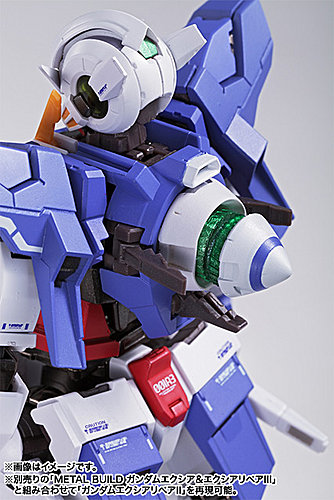 Kidou Senshi Gundam 00 - Kidou Senshi Gundam 00V - GN-001 Gundam Exia - GN-001REIII Gundam Exia Repair III - Metal Build - 1/100 (Bandai) photo 7