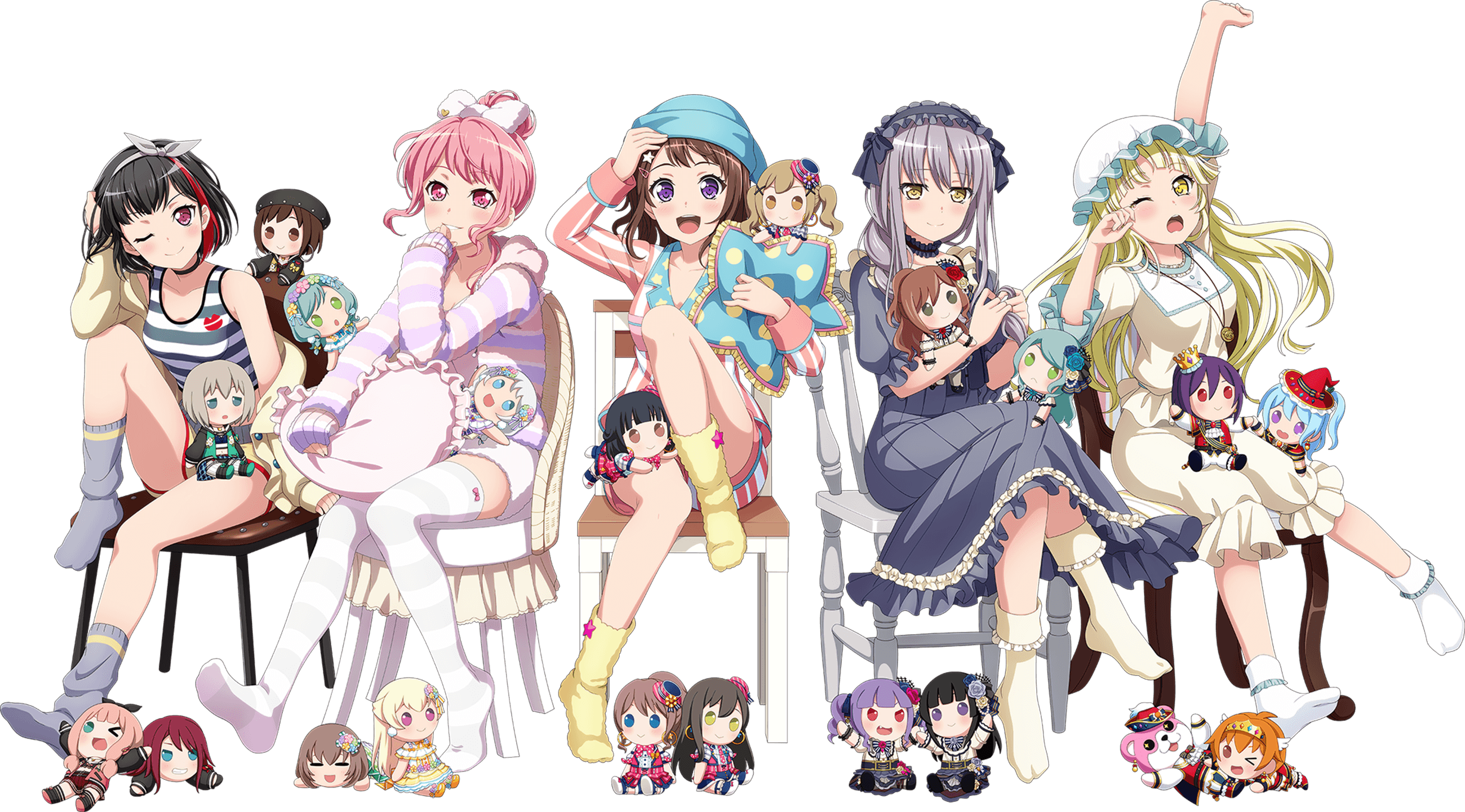 BanG Dream! Girls Band Party! - Minato Yukina - 1/7 - Pajamas (Bushiroad Creative)