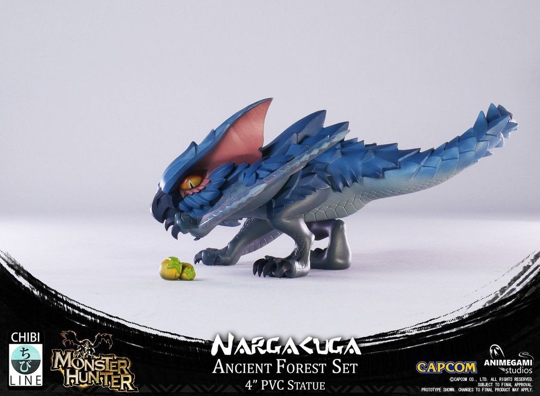 Monster Hunter World - Nargacuga - Ancient Forest - Chibi Line (Animegami Studios) photo 2