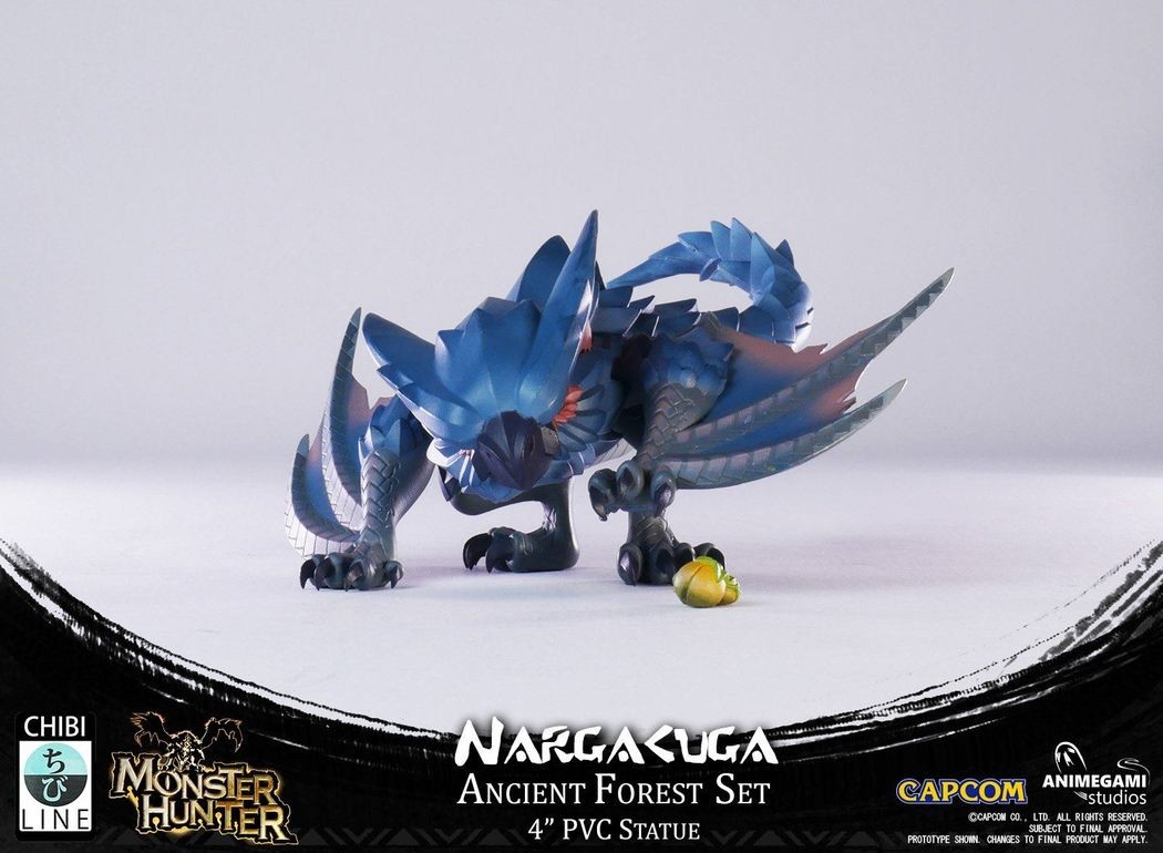Monster Hunter World - Nargacuga - Ancient Forest - Chibi Line (Animegami Studios) photo 5