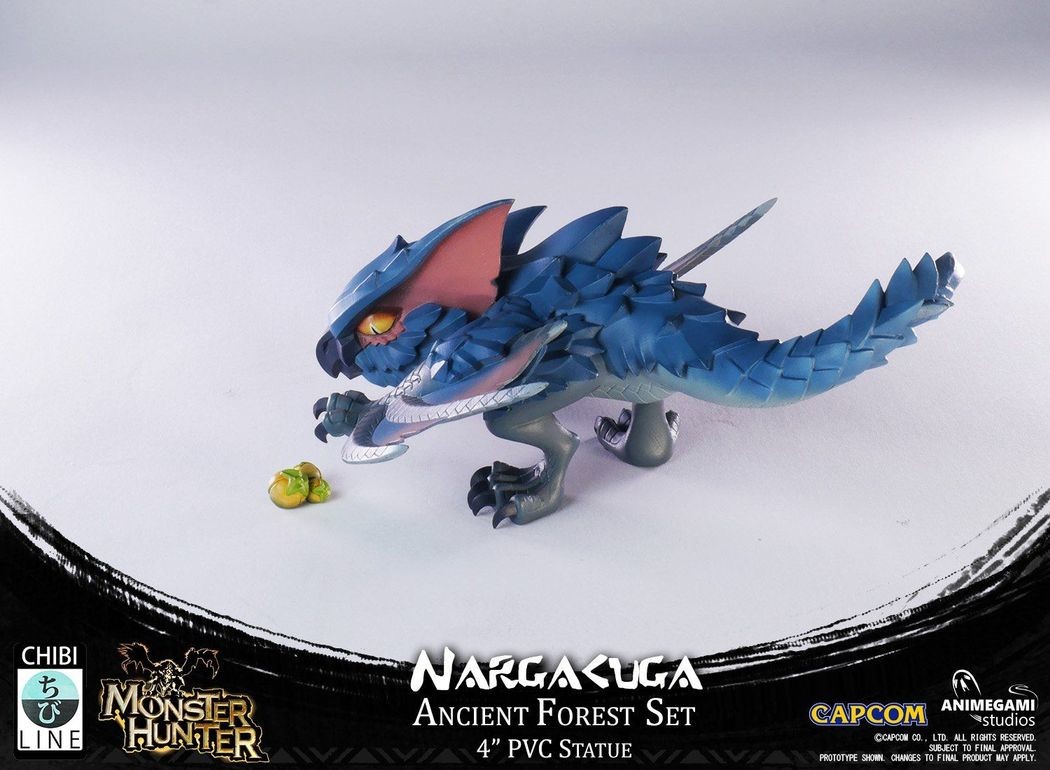 Monster Hunter World - Nargacuga - Ancient Forest - Chibi Line (Animegami Studios) photo 6