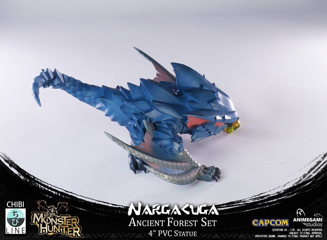 Monster Hunter World - Nargacuga - Ancient Forest - Chibi Line (Animegami Studios) photo 7