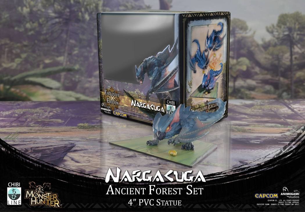 Monster Hunter World - Nargacuga - Ancient Forest - Chibi Line (Animegami Studios) photo 8