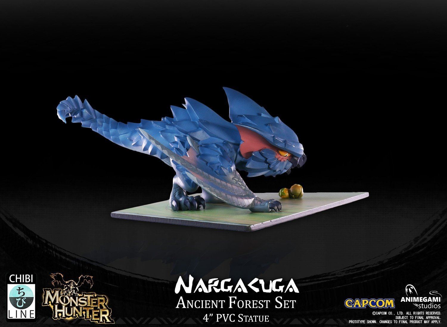 Monster Hunter World - Nargacuga - Ancient Forest - Chibi Line (Animegami Studios) photo 9