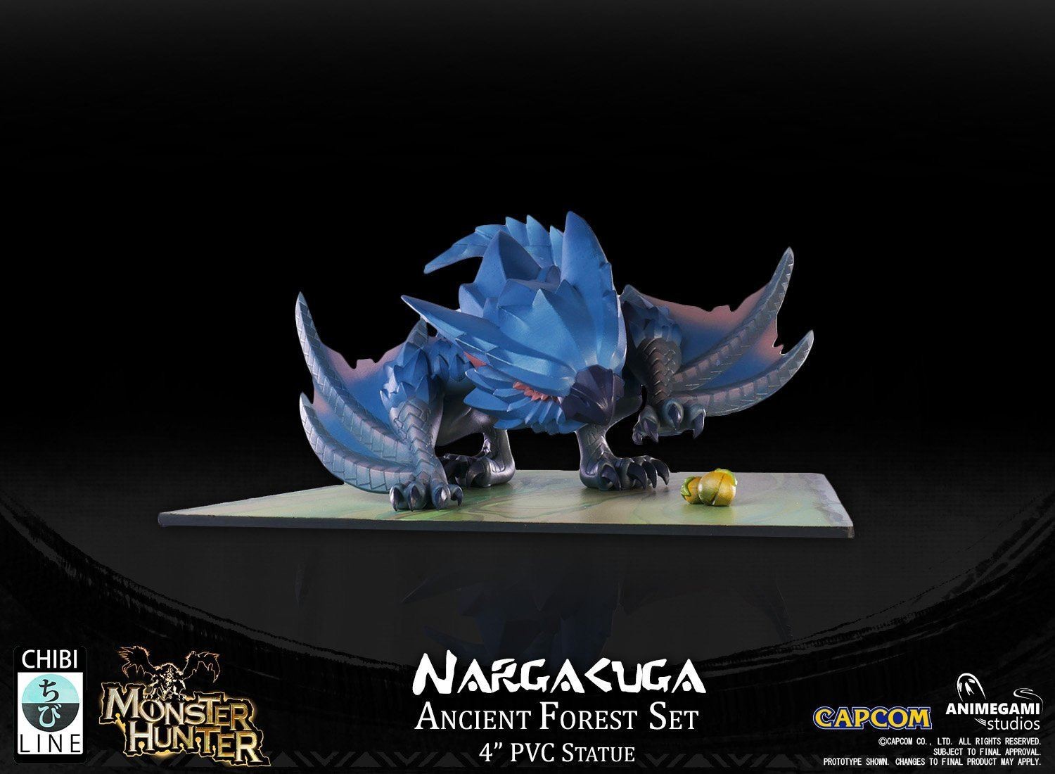 Monster Hunter World - Nargacuga - Ancient Forest - Chibi Line (Animegami Studios) photo 10