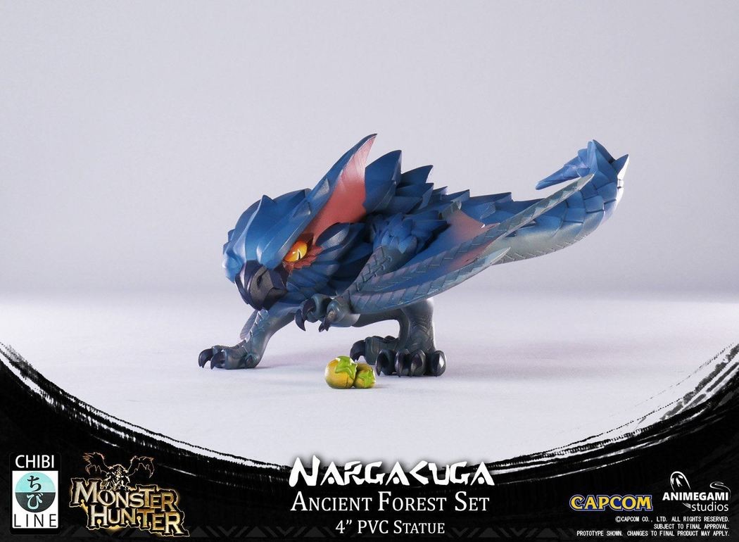 Monster Hunter World - Nargacuga - Ancient Forest - Chibi Line (Animegami Studios) photo 11