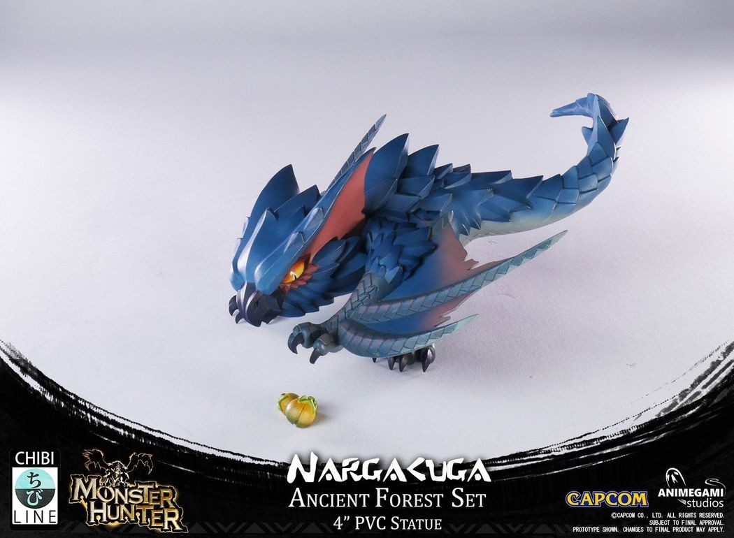 Monster Hunter World - Nargacuga - Ancient Forest - Chibi Line (Animegami Studios) photo 12